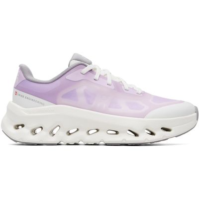 On On White & Purple Cloudtilt Remix Sneakers