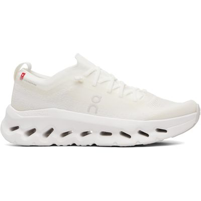 On On White Cloudtilt Moon Sneakers