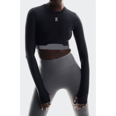 On Train-T Crop Long Sleeve T-Shirt