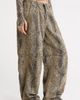On x Zendaya Python Print High Waist Wide Leg Performance Pants - 3