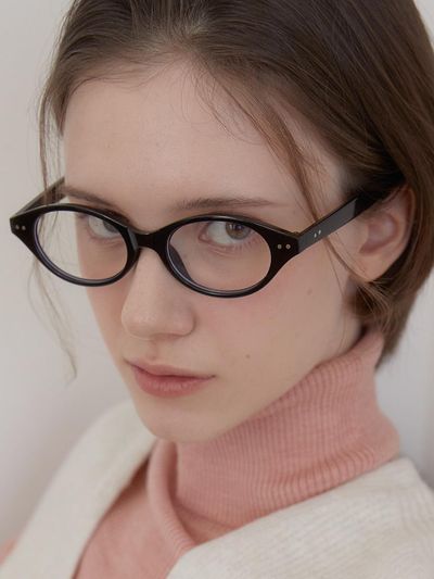 One Brilliant Contemporary Minimalist Eyewear [Black] (OB505)