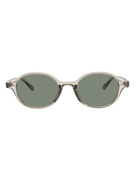 One Brilliant Contemporary Minimalist Eyewear [Grey Green] (OB518)