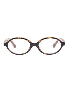 One Brilliant Leopard Acetate Contemporary Eyewear
