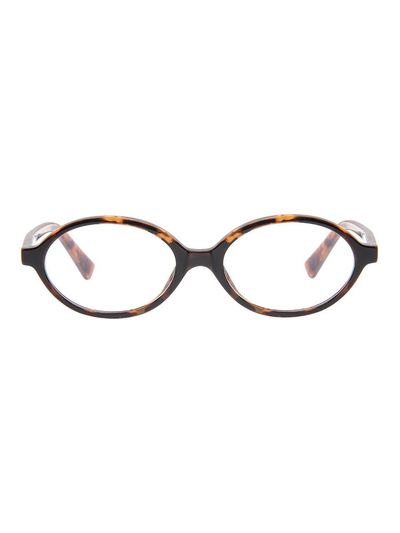 One Brilliant Leopard Acetate Contemporary Eyewear