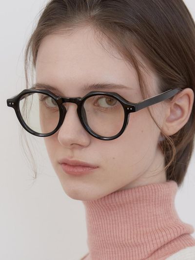 One Brilliant Modern Classic Trendy Eyewear [Black] (OB506)