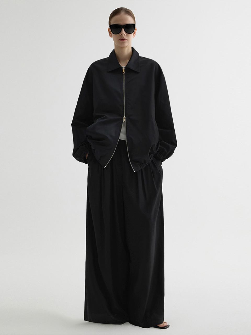 ONE Collar Jumper [Black]