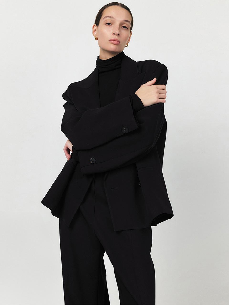 ONE Comfort Boxy Jacket_BLACK