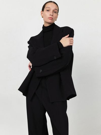 ONE Comfort Boxy Jacket_BLACK