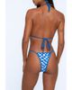 One Empire One Empire Nohea Checker Print Triangle Bikini Bottoms - 1