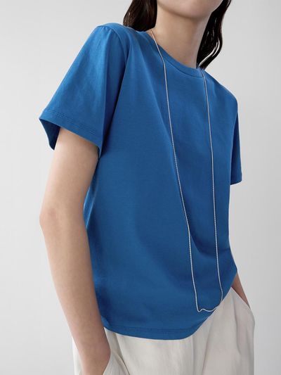 ONE Mild Short Sleeve T-Shirt [BLUE]