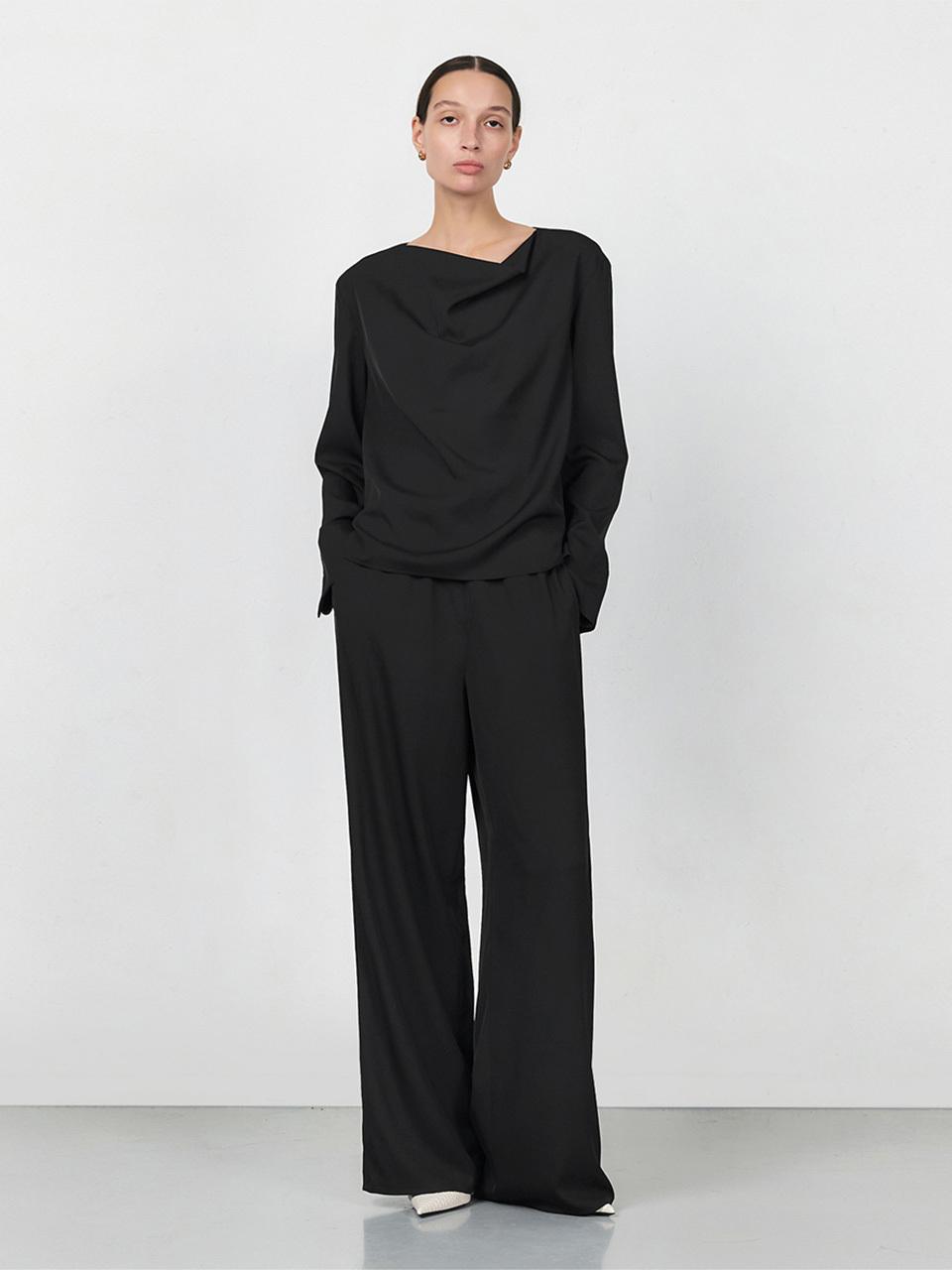ONE Ove Wide Pants_BLACK