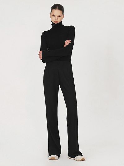 ONE Stretchy Slit Slacks