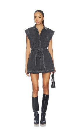 velvet knit dress Joanie Knit Dress 3/4 Sleeve main image 1
