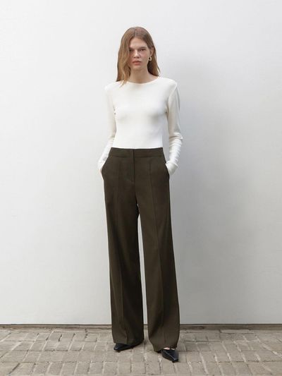 ONE Wrinkle Free Slacks_KHAKI