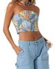 O'Neill O'Neill Adeline Print Tube Top - 1
