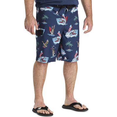 O'Neill O'Neill Big & Tall Lennox USA Swim Trunks