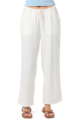 O'Neill O'Neill Brenda Cotton Gauze Wide Leg Pants