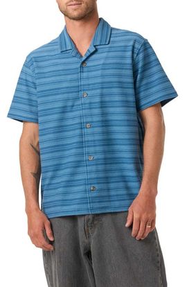 O'Neill O'Neill Country Club Stripe Knit Camp Shirt