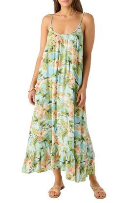 O'Neill O'Neill Gabriela Beach Print Maxi Sundress