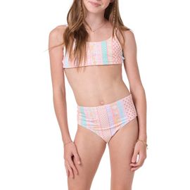 O'Neill O'Neill Kids' Bali Floral Reversible Two-Piece Swimsuit