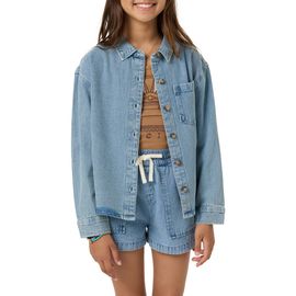 O'Neill O'Neill Kids' Kylas Denim Shacket