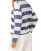 O'Neill O'Neill Kyra Striped Long Sleeve Crop Polo - 2