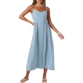 O'Neill O'Neill Linen Stripe Sundress