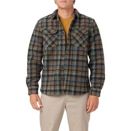 O'Neill O'Neill Outside Plaid Heavy Fleece Button-Up Overshirt
