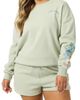 O'Neill O'Neill Petal Oversize Cotton Blend Crewneck Sweatshirt - 1