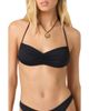O'Neill O'Neill Saltwater Solids Tidal Bralette Bikini Top - 1