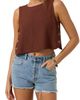 O'Neill O'Neill Sanders Side Button Crop Tank - 1
