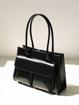 oneninenineone Annie Twin Pocket Bag_Black