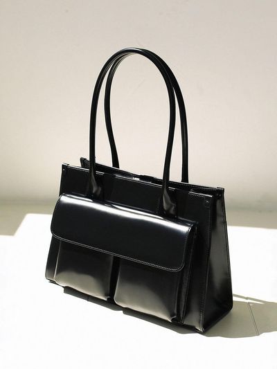 oneninenineone Annie Twin Pocket Bag_Black