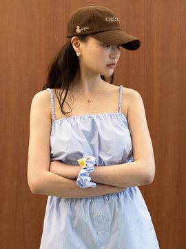 oneninenineone Girls Rule Washing Ball Cap_Brown