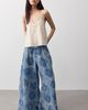 OneTeaspoon OneTeaspoon Daddios Printed Super Wide-Leg Jeans - 1