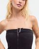 OneTeaspoon OneTeaspoon Dark Angel Strapless Jumpsuit - 4