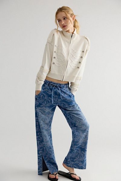 OneTeaspoon OneTeaspoon Roadhouse Pull-On Wide-Leg Jeans