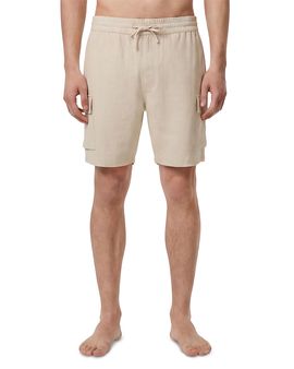 Onia Onia 7 Stretch Linen Cargo Shorts