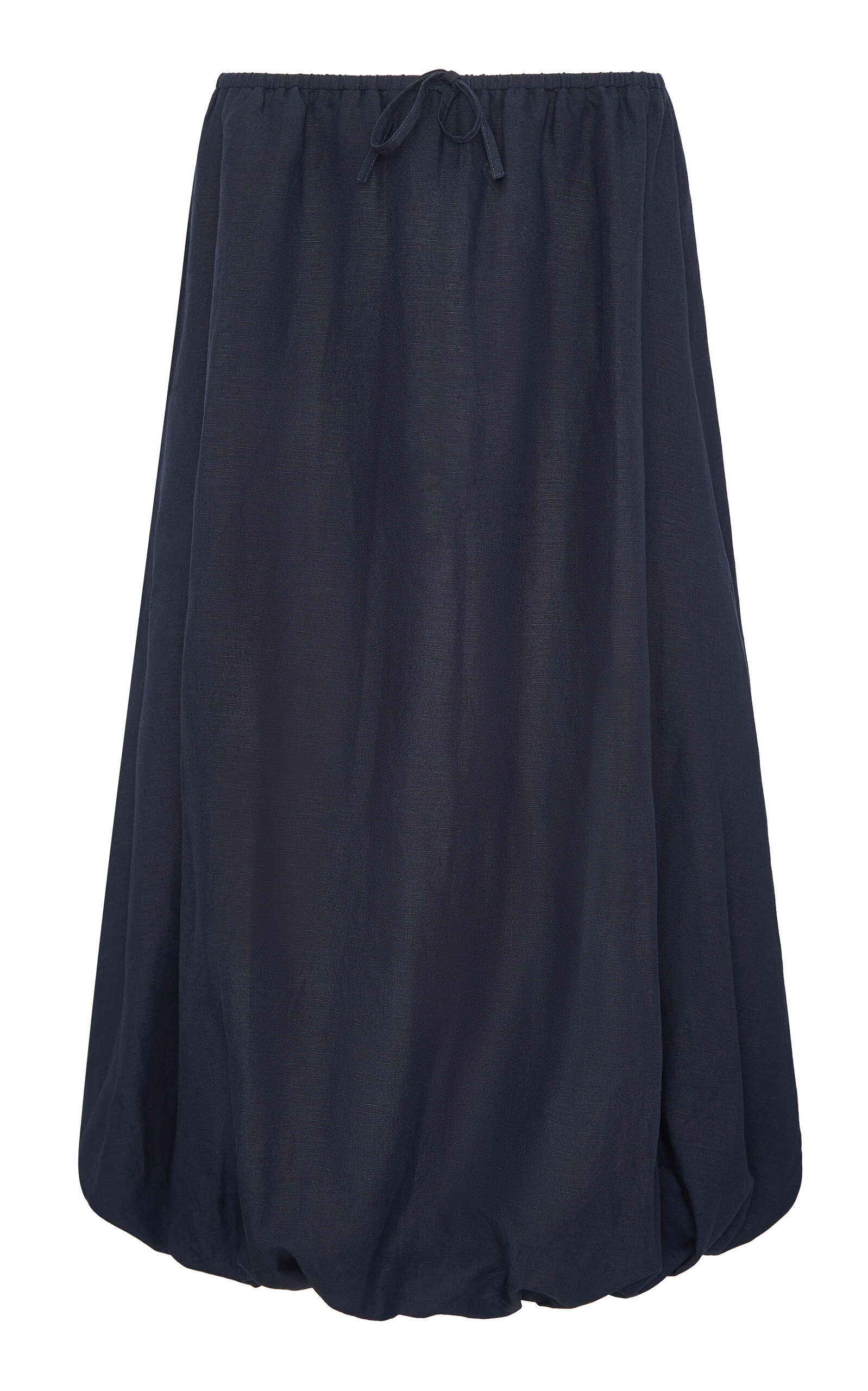 Onia Onia Air Linen Bubble Maxi Drawstring Skirt