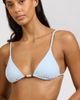 Onia Onia Beaded Jolie Ribbed Bikini Top in Baby Blue, Women's at Urban Outfitters - 5