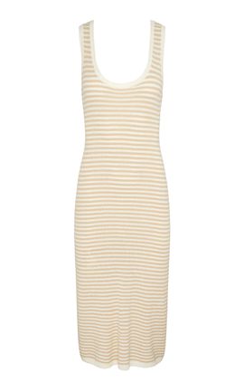 Onia Onia Boucle LinenCotton Midi Dress
