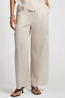 Onia Onia Cargo Pant in Cream/Black, Women's at Urban Outfitters