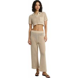 Onia Onia Crochet Knit Wide Leg Pant