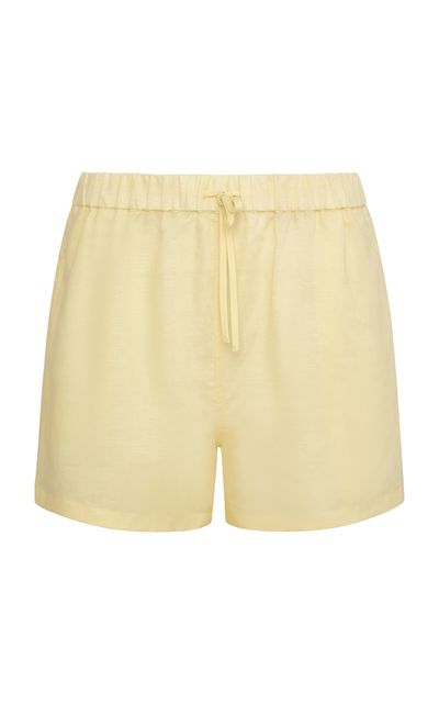 Onia Onia Elastic Air Linen Shorts