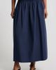 Onia Onia Full Pintuck Skirt in Noir Navy, Women's at Urban Outfitters - 1