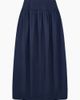 Onia Onia Full Pintuck Skirt in Noir Navy, Women's at Urban Outfitters - 2
