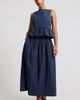 Onia Onia Full Pintuck Skirt in Noir Navy, Women's at Urban Outfitters - 3