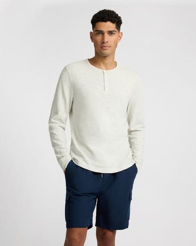 Onia Onia Heavyweight Slub Henley Sweater