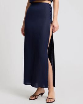 Onia Onia High Slit Maxi Skirt