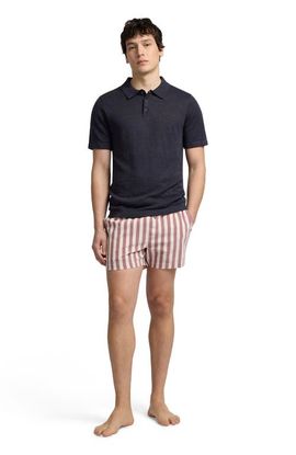 Onia Onia Linen Sweater Short Sleeve Polo